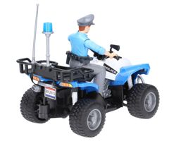 Bruder 63010 bWorld figurka policjanta na quadzie