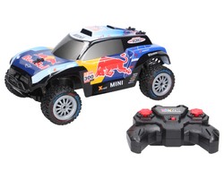 Samochód zdalnie sterowany HP 30045 Mini JCW Buggy Red Bull RC X-Raid