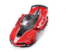 Zdalnie sterowany samochód Ferrari FXXK model do złożenia RASTAR 96900 R/C 1:18