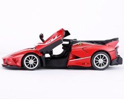 Zdalnie sterowany samochód Ferrari FXXK model do złożenia RASTAR 96900 R/C 1:18