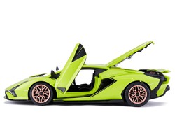 Zdalnie sterowany samochód Lamborghini Sian model do złożenia RASTAR 97400 RC 1:18